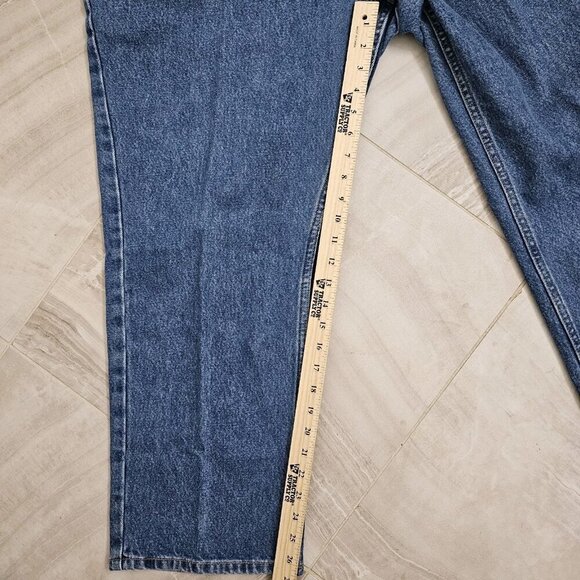 L.L. Bean Original Fit High Rise Relaxed Blue Jeans Women's Size 20 Pettie - Picture 8 of 10